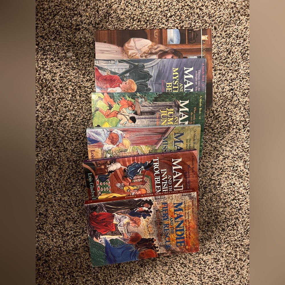 Six books of the Mandie Book Series Collection